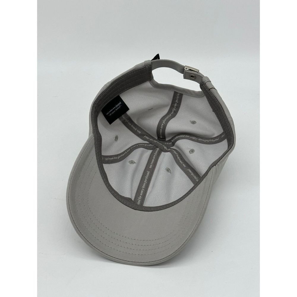 Ten Trees Hats Adult OSFA Grey Baseball Cap Strap Back Embroidered Logo Mens NEW